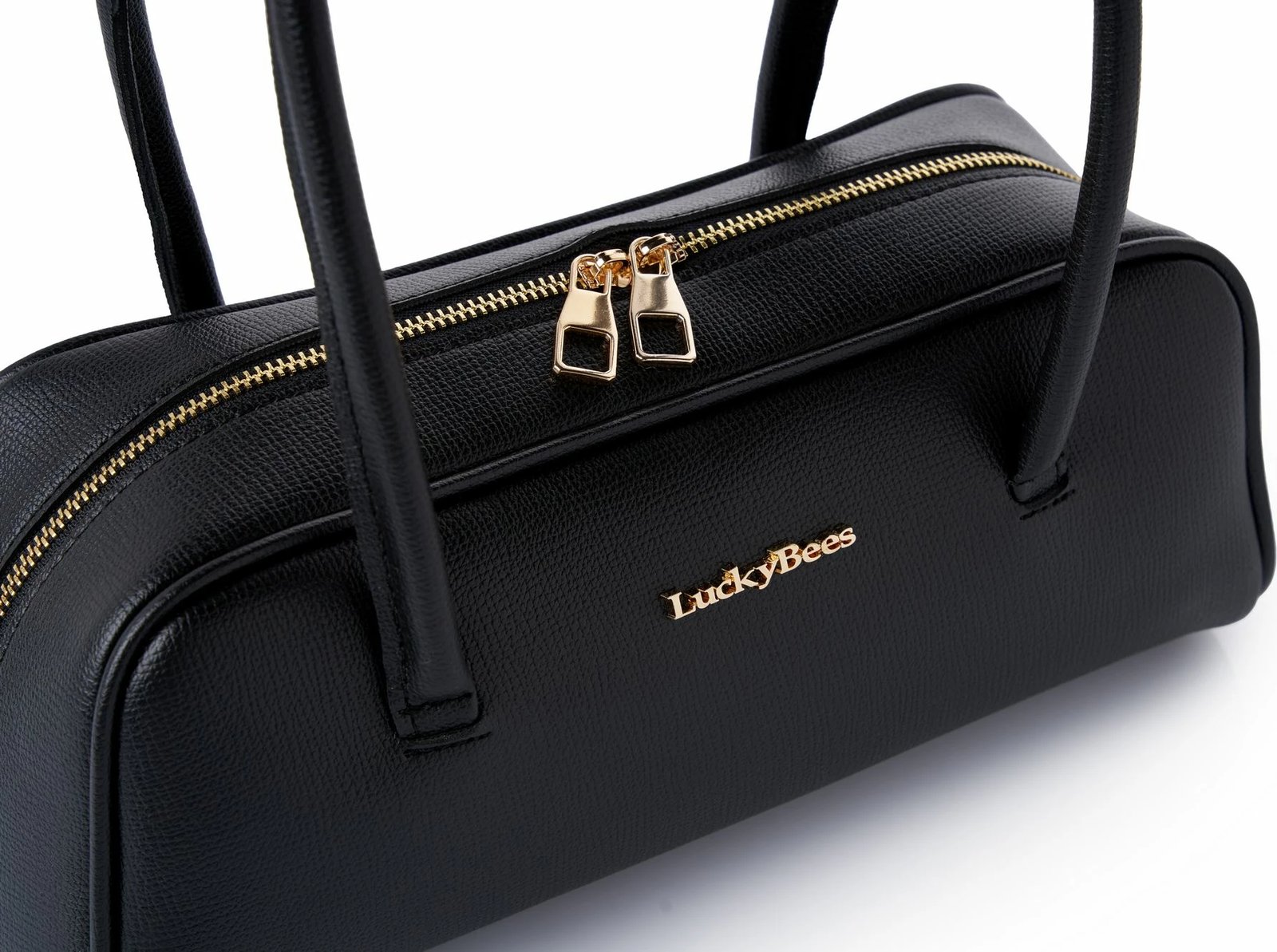 Çantë shpatull Lucky Bees Delphine, e zezë