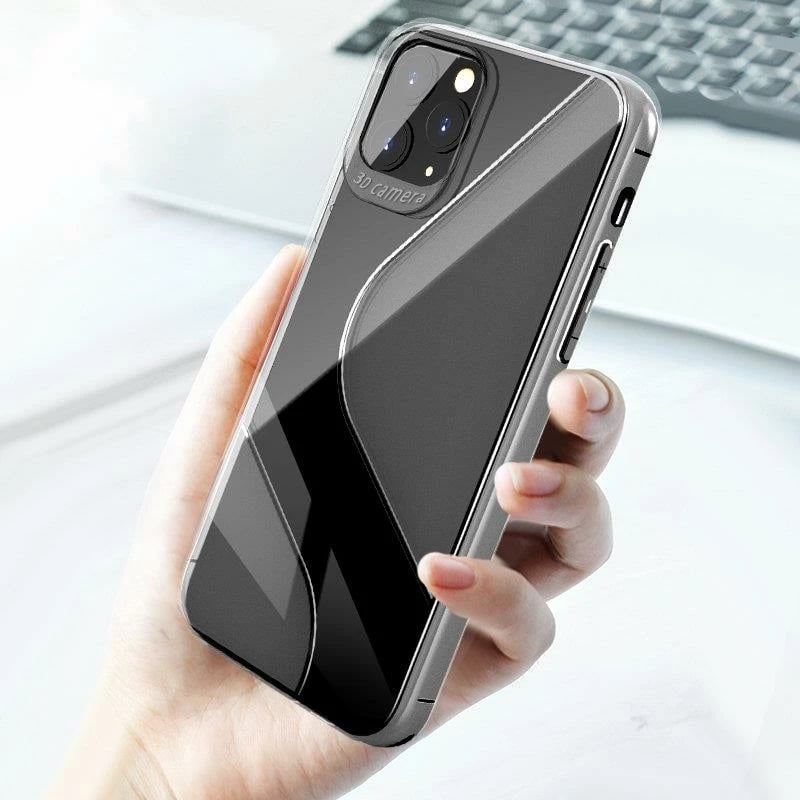 Mbështjellës Hurtel S-Case për Huawei P Smart 2020, TPU, Blu