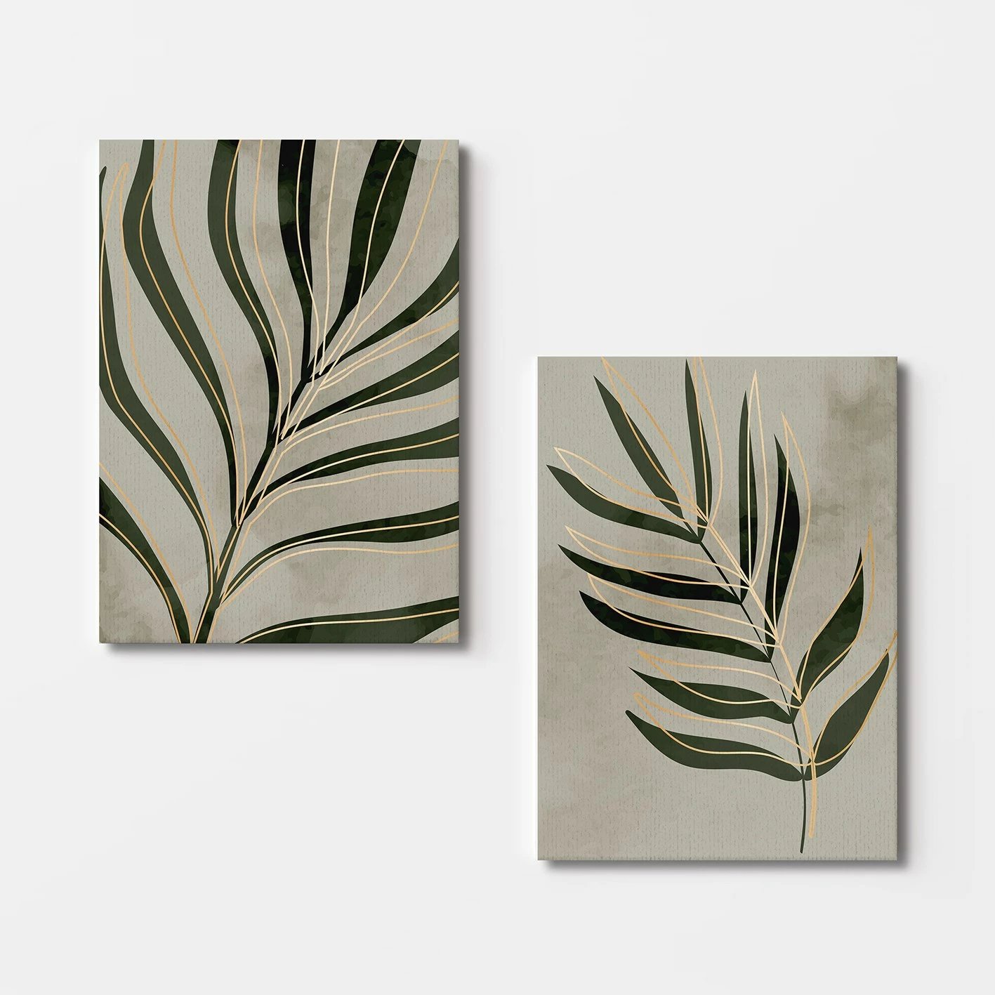 Pikturë dekorative në kanavacë (2 copë), Wallity, 2KNV4344, 70x100cm