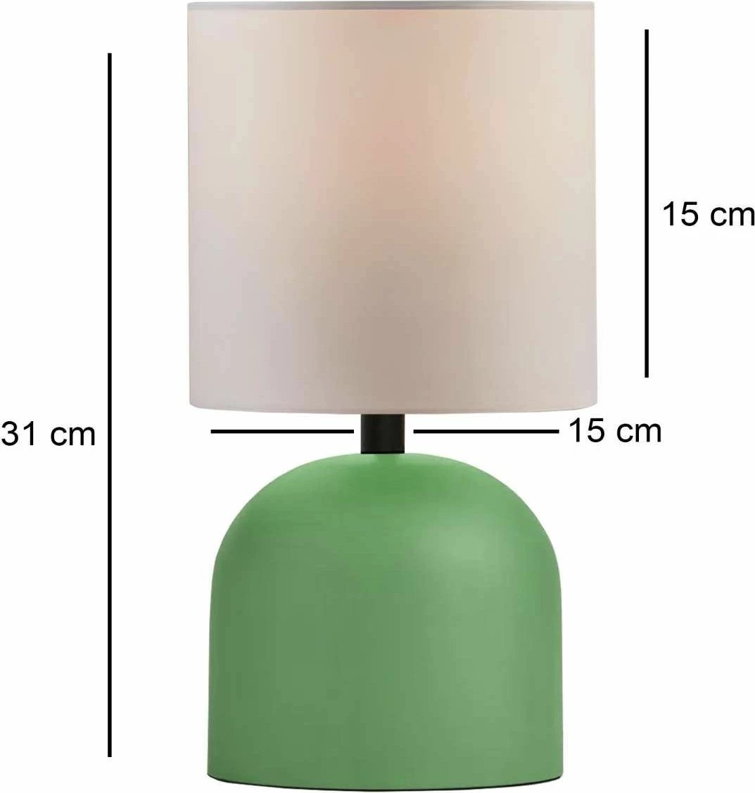 Set llambash tavoline (2 copë), Opviq, 241695, krem dhe e verdhë