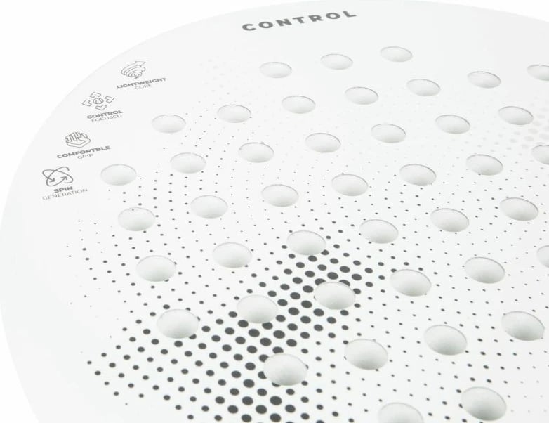 Raketë padeli Virtufit, e bardhë dhe e zezë