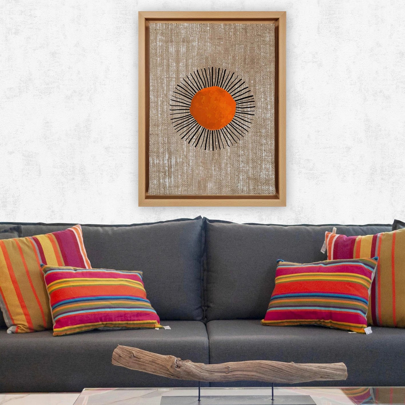 Pikturë dekorative në kanavacë, shumëngjyrëshe, Wallity, LNJ51982535170 - 96136, 96x136cm