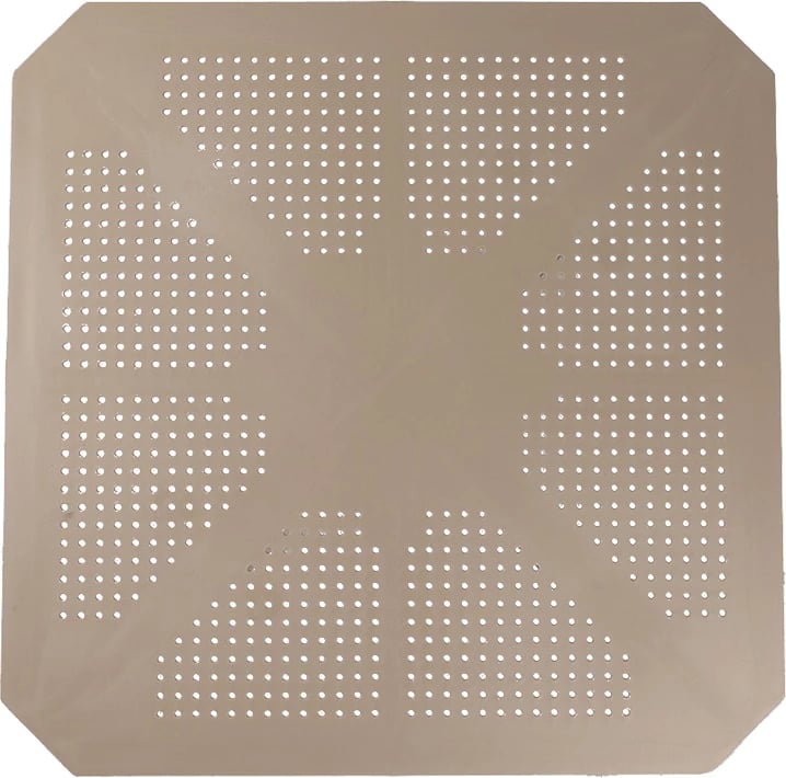 Tavolinë Icon PP, ngjyrë kapuçino, 80x80x74.5cm