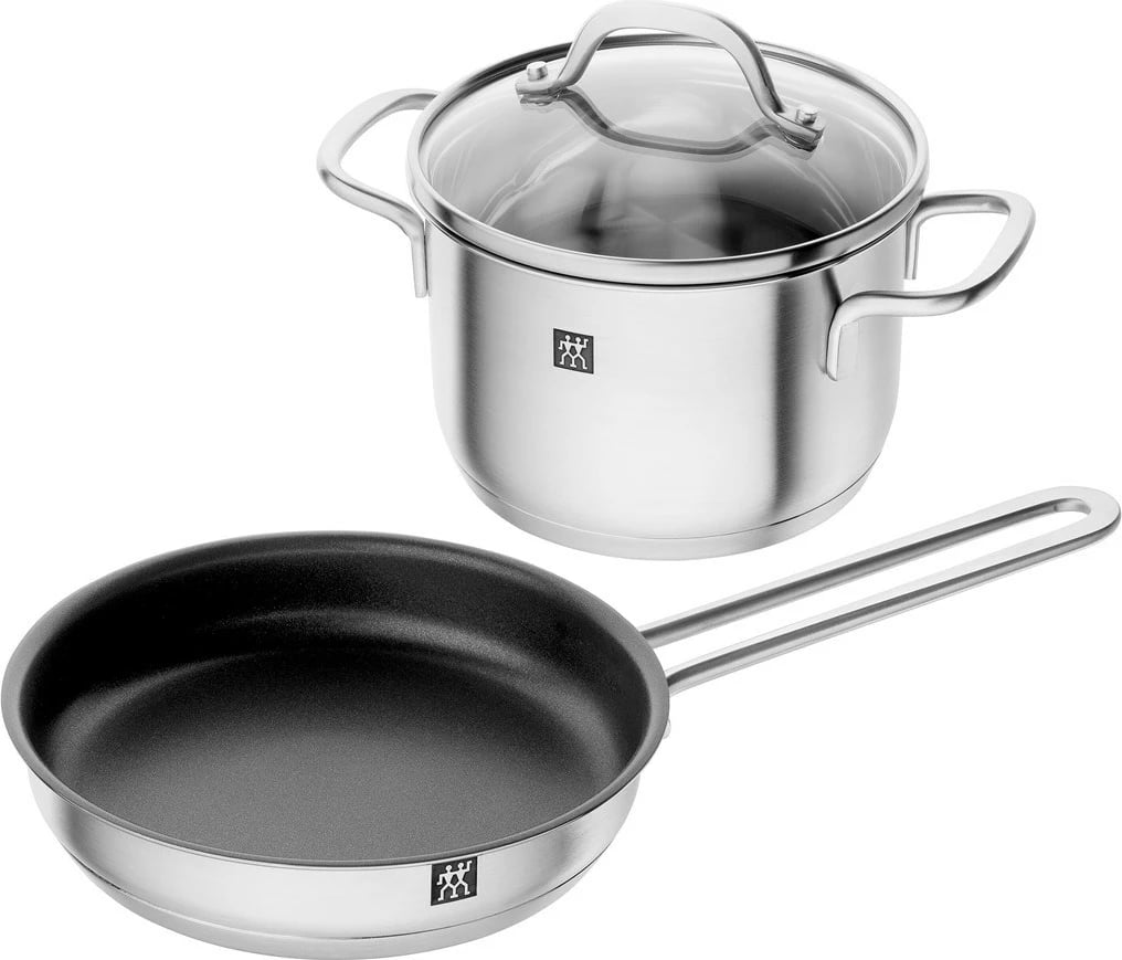 Set tenxhere e lartë dhe tigan ZWILLING PICO, çelik inox