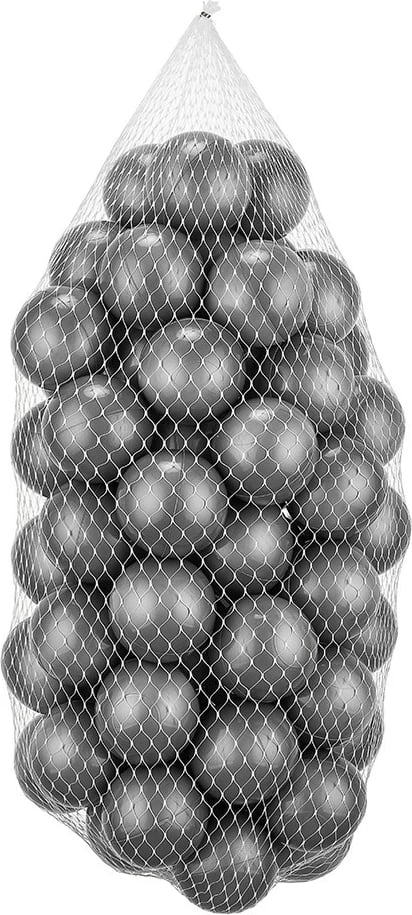 Pishinë me topa për fëmijë, Bubble Pops 150, ngjyrë gri