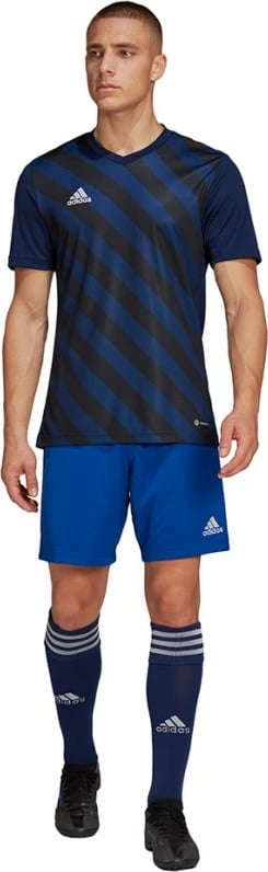 Maicë adidas Entrada 22 për meshkuj, ngjyrë blu e errët dhe e zezë