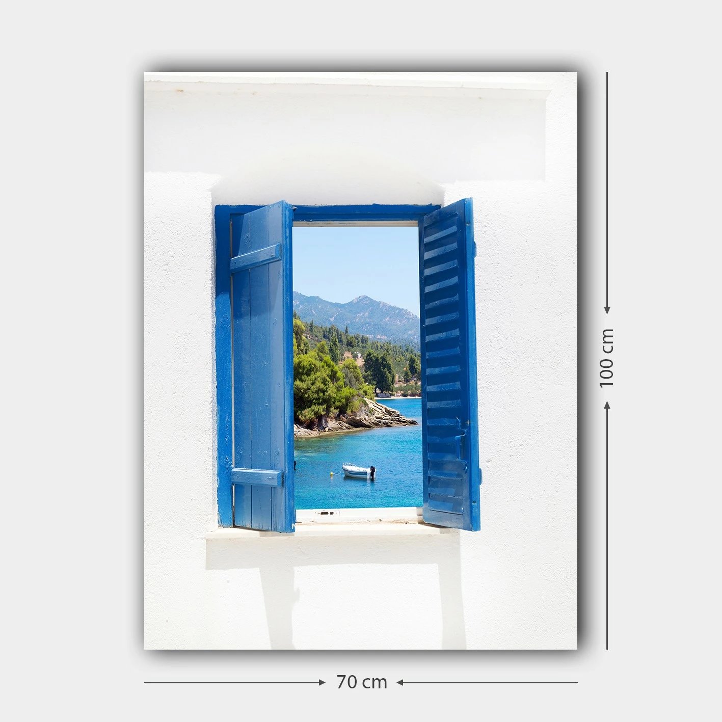 Pikturë dekorative në kanavacë, shumëngjyrëshe, 70x100cm, 147756845_70100