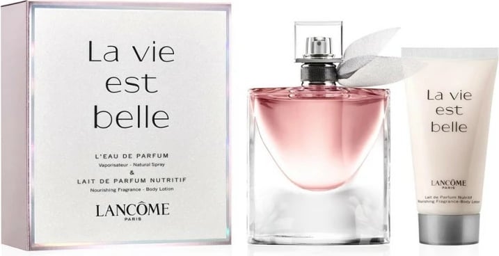 Set Eau De Parfum & Body Lotion Lancome La vie est belle, 2 x 50 ml 