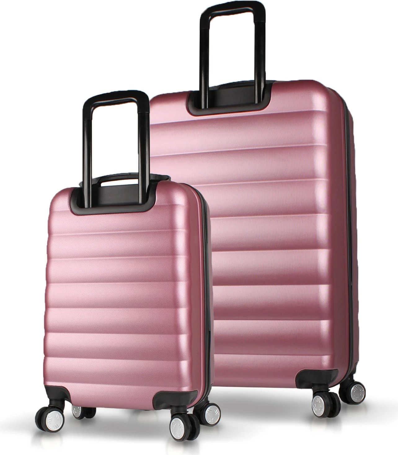 Set valixhesh (2 copë), ngjyrë rozë e artë, Zoozie Bags, 6568