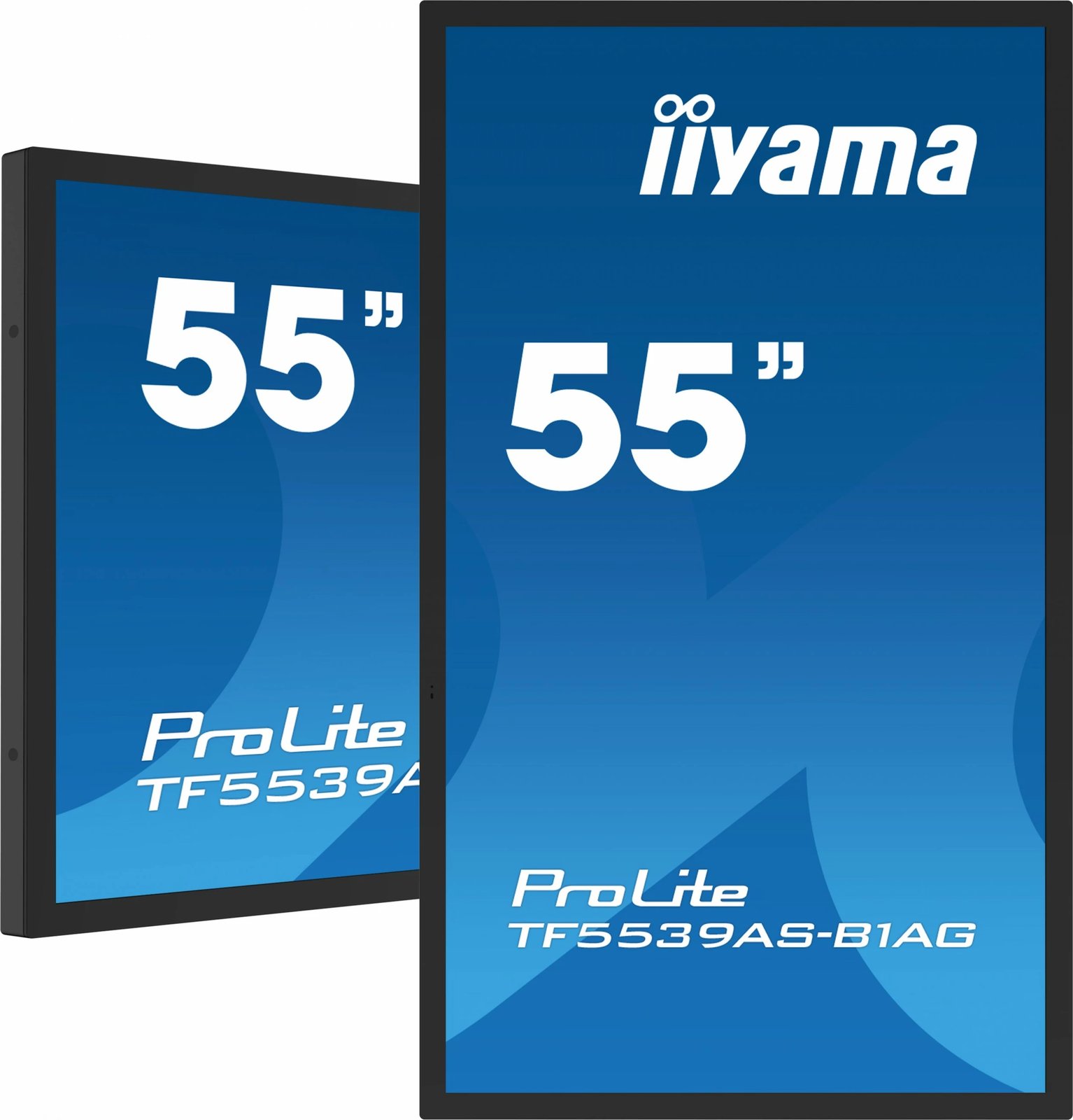 Ekran interaktiv iiyama TF5539AS-B1AG, 54.6", 4K, LED