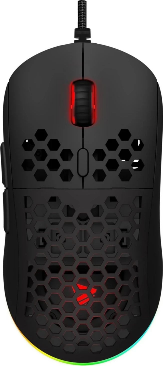 Maus Savio Hex-R, RGB, 12000 DPI, i zi