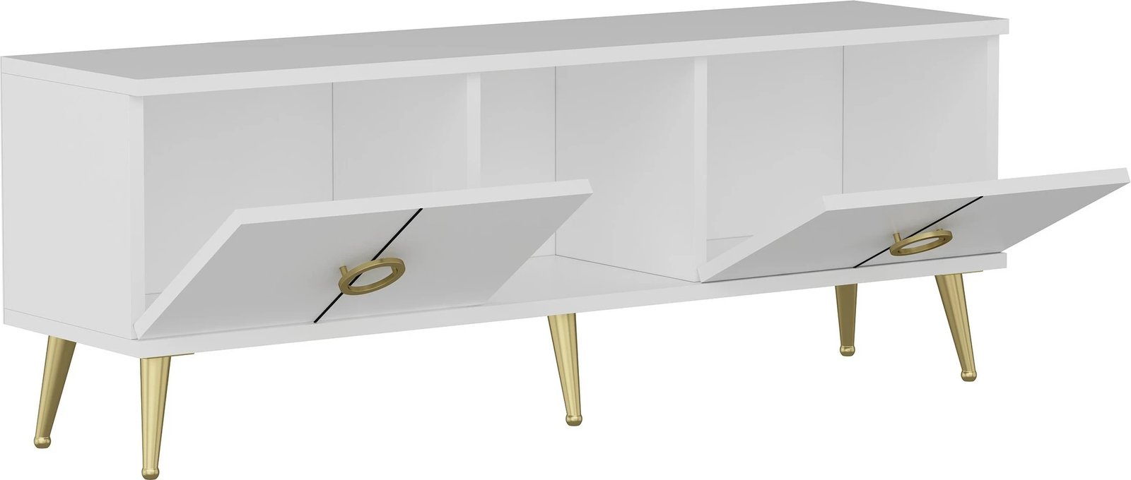 Komodë TV Hanah Home, Cey, e bardhë