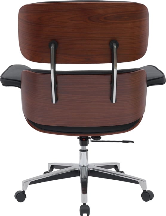 Karrige për zyre Kobane, e zezë/dru