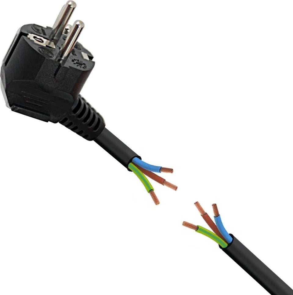 Shtrirës rryme Esperanza ELK219K, 6 dalje, 5 m, i zi