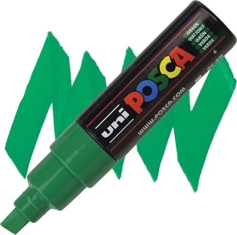 UNI-MARKER pc-8k POSCA GREEN