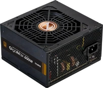 Kasë furnizimi Zalman GigaMax 650W ZM650-GVII, 80 PLUS Bronze, e zezë
