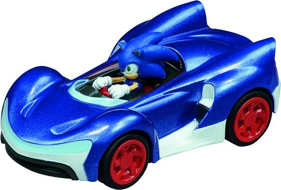 Veture lodër Carrera Pull & Speed Sonic the Hedgehog, 1:43, plastike, Blu