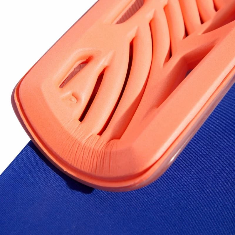 Mbrojtëse këmbësh adidas për meshkuj dhe fëmijë, kaltër-portokalli