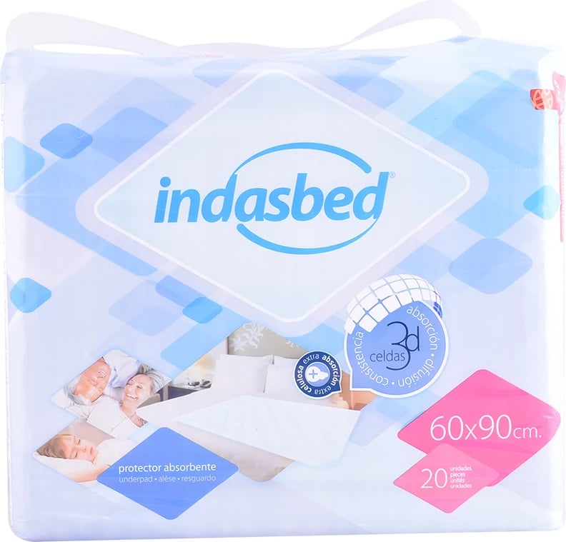 Protector absorbues Indasec Indasbed unisex 20 copë