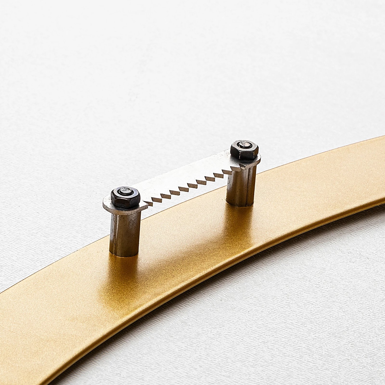 Aksesor dekorativ metalik për mur, Wallity, XMASGOLD - 012, ngjyrë ari