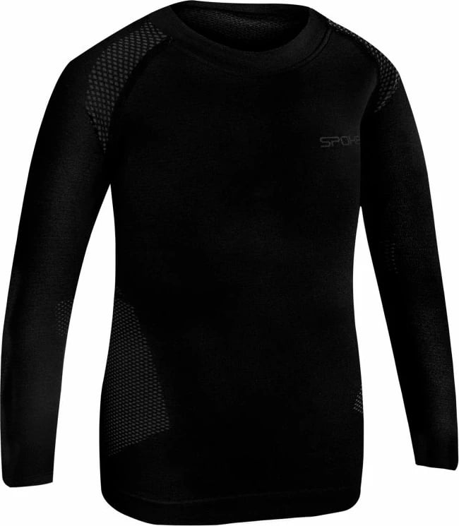 Set termoaktiv për fëmijë Spokey, i zi