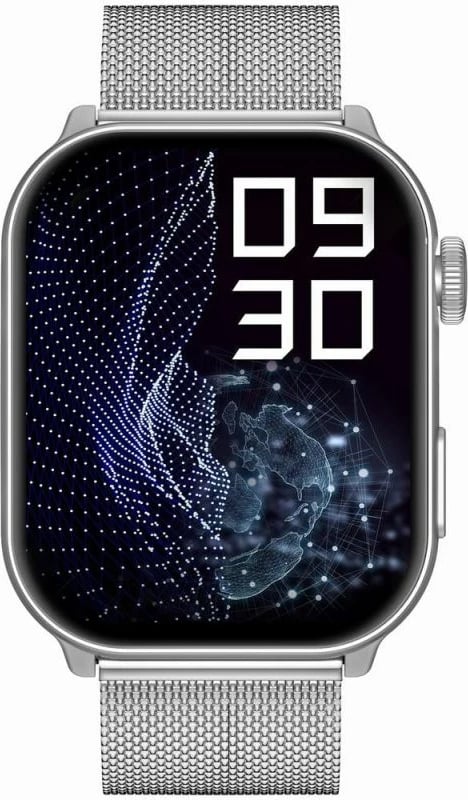 Smartwatch për femra Gravity, e bardhë/argjendtë