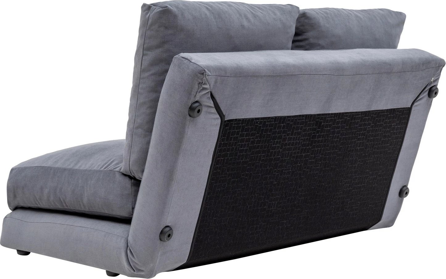 Divan-dyshek 2 vendesh, Atelier del Sofa, Taida, ngjyrë gri