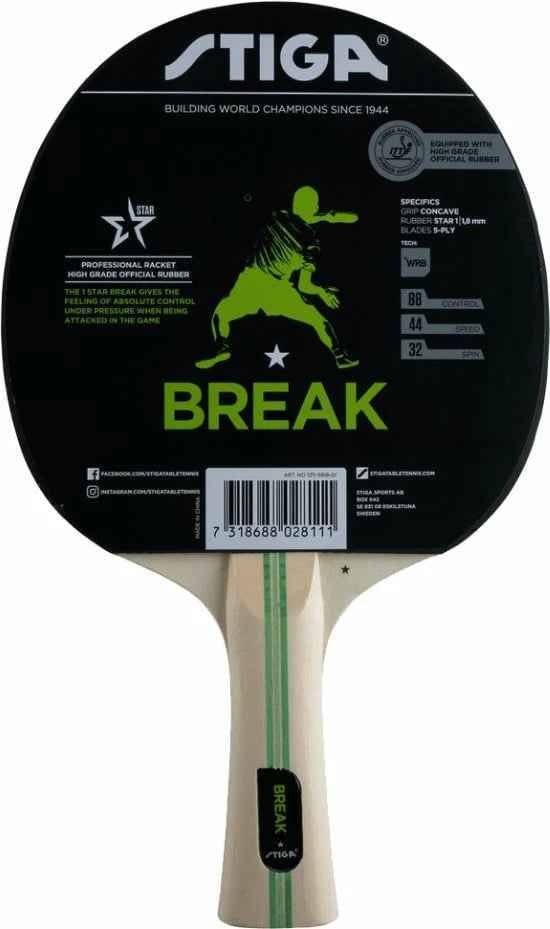 Reket ping pong STIGA për meshkuj