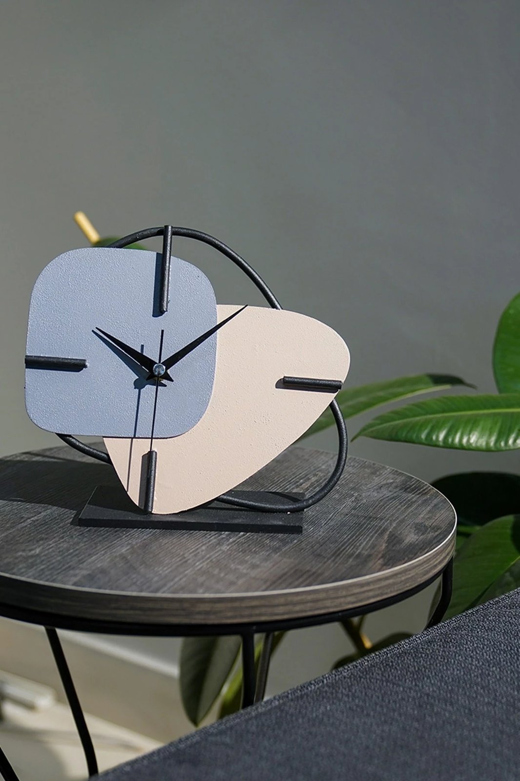 Orë dekorative Aberto Design, MYK2116-2, ngjyrë blu dhe pluhur