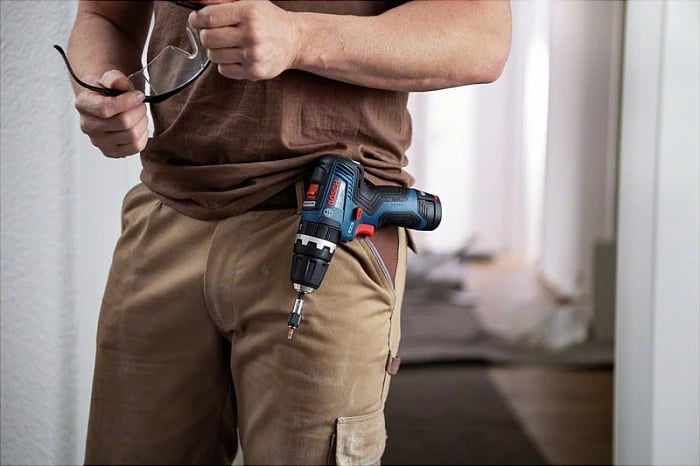 Vidafic Bosch GSB 12V-35 Professional, brushless, 12V, 1750 RPM, zi, kaltër, kuq