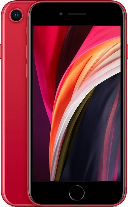 Celular Apple iPhone SE, 64 GB, iOS 14, Kuq
