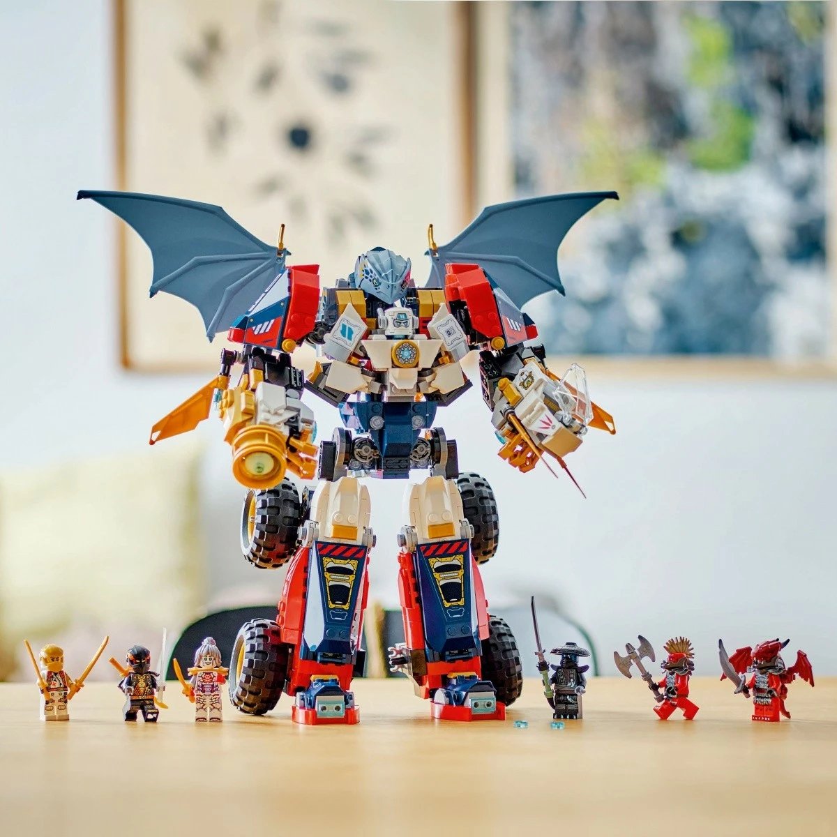 Set LEGO Ninjago Multi-functional Ultramech Zane 71834, 1187 pjesë, për fëmijë, plastikë