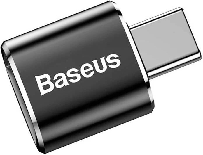 Adapter USB në USB Type-C Baseus CATOTG-01, 2.4A, i zi