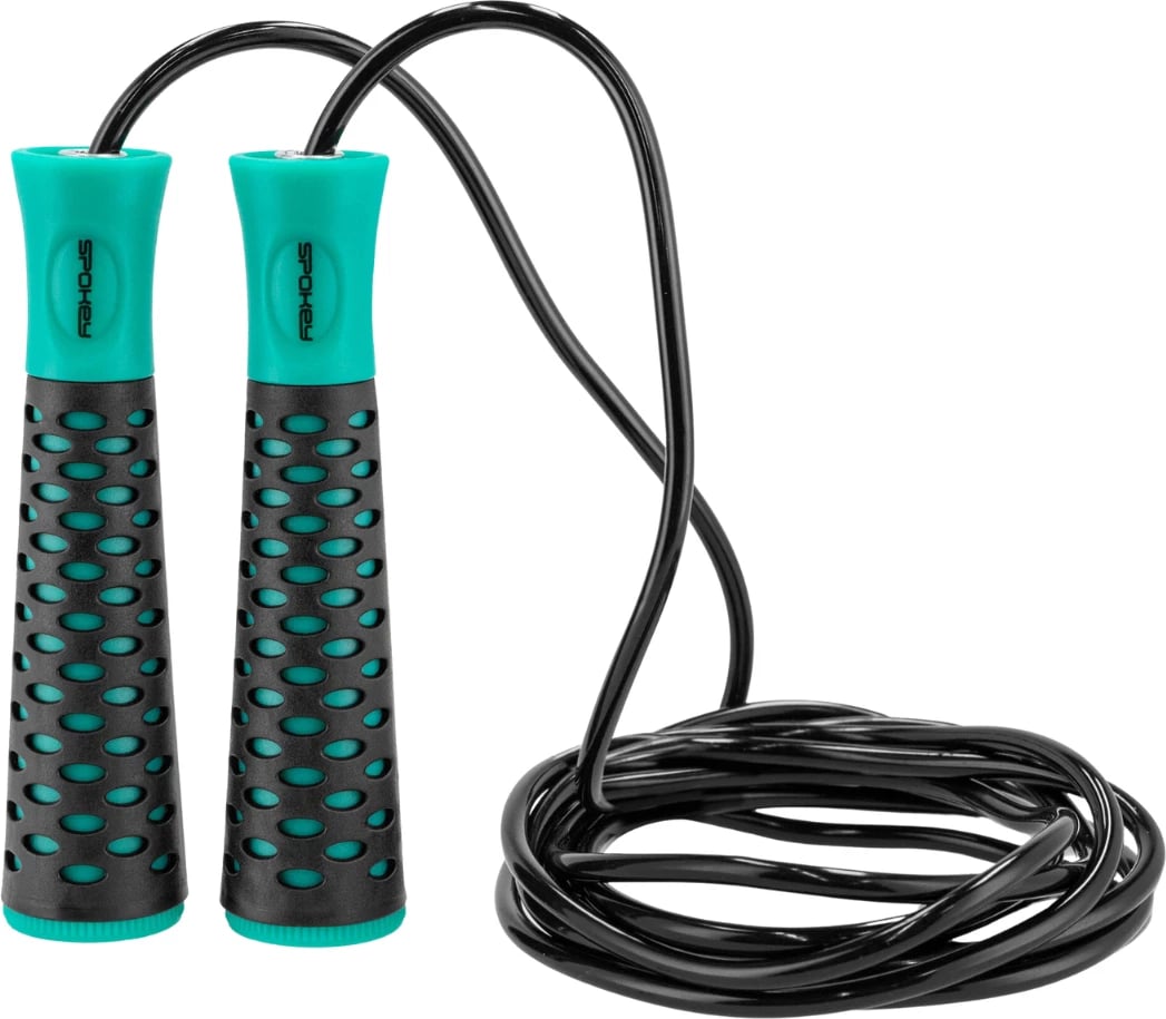 Skakankë Spokey për fitnes, e zezë-gjelbër