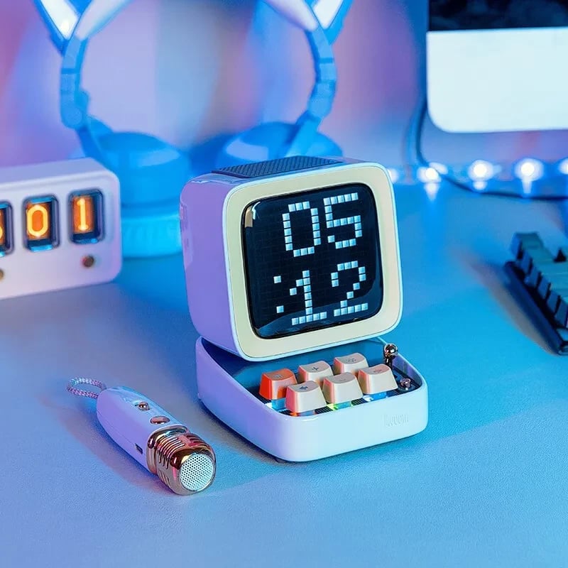 Mikrofon & Altoparalant DIVOOM DitooMic (Kaltër e hapur)