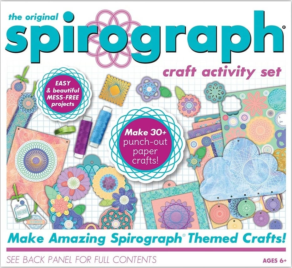 Set kreativ Spirograph Dante 033-1031Z me aksesorë të ndryshëm, për fëmijë