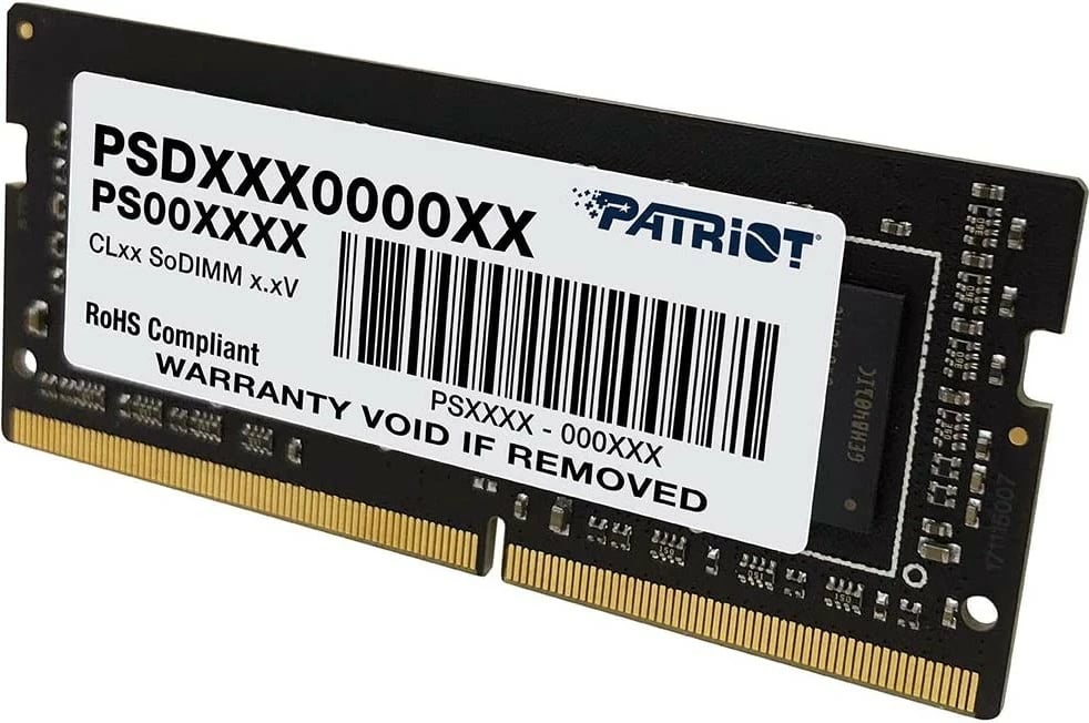 RAM memorje Patriot DDR4 Signature SODIMM, 16GB, 2400MHz, CL17, për laptop