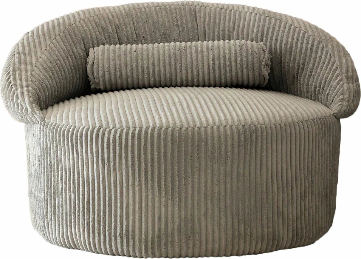 Set divan një vendësh me puf, Atelier del Sofa, anthracite
