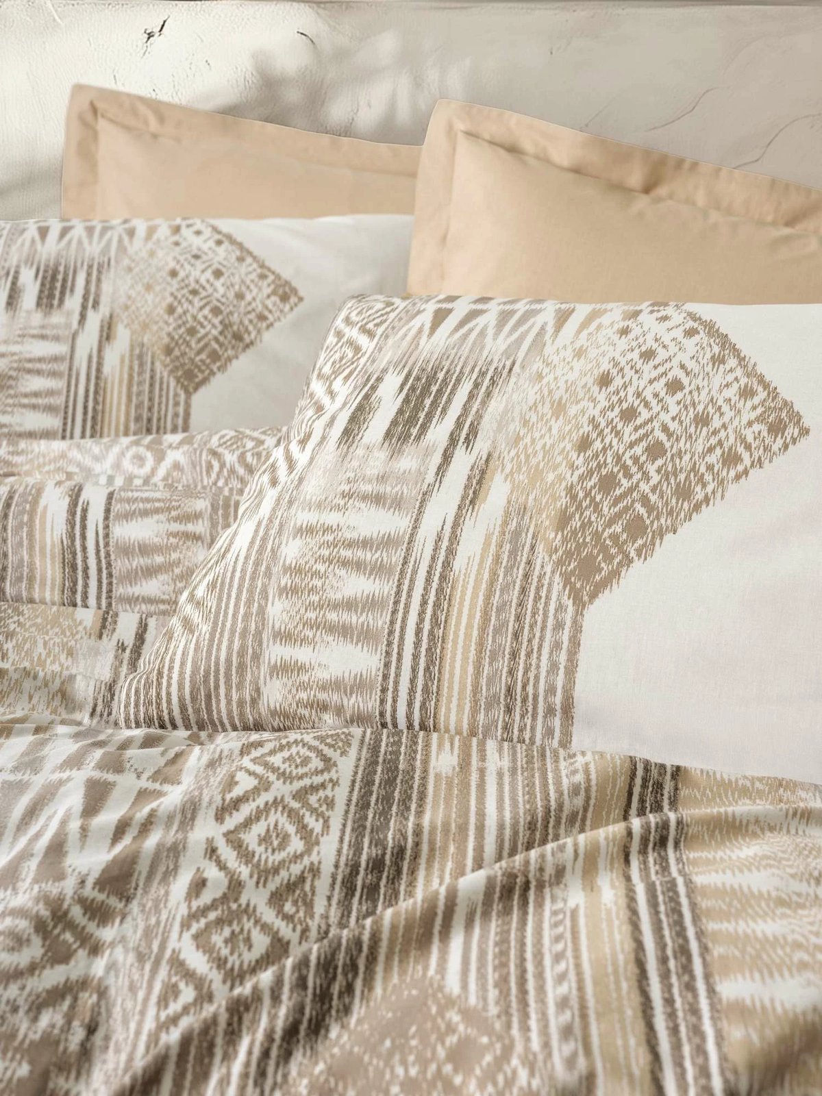 Set mbulesë për jorgan, njësh, ngjyrë karamel, L'essentiel, Ranforce Set mbulesë për jorgan, njësh, ngjyrë karamel, L'essentiel, Ranforce