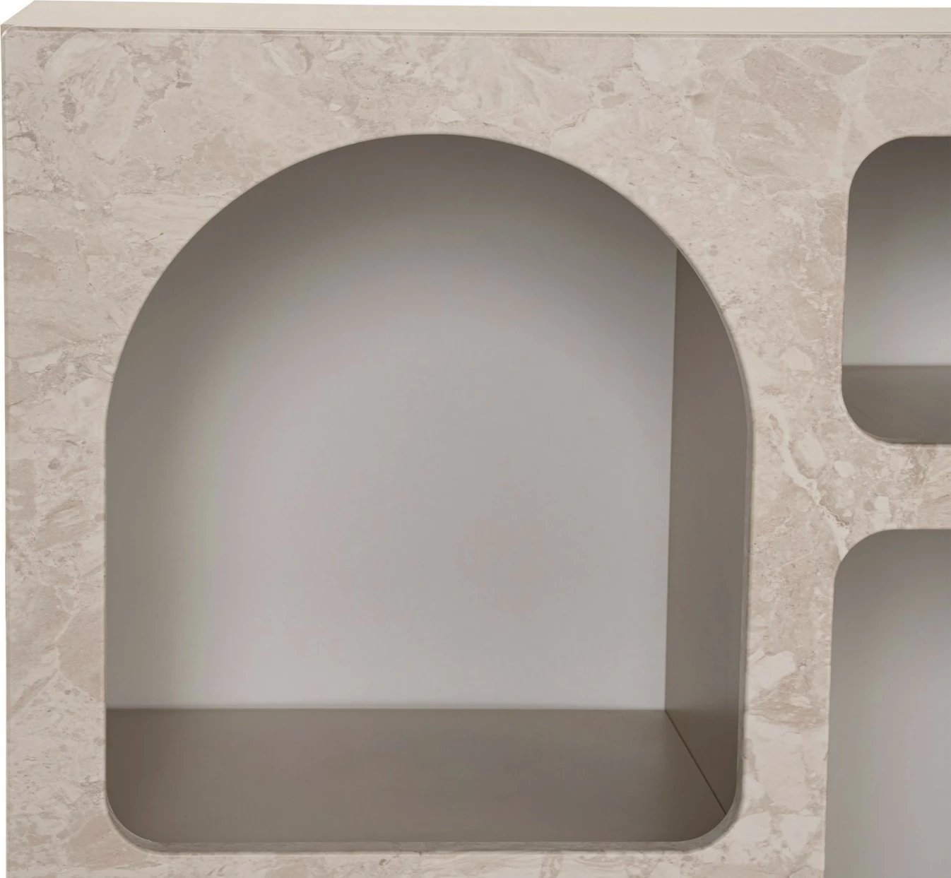 Konsol Nordure, Lessa, travertin