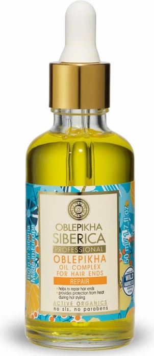 Kompleks vajor për maja të flokëve Natura Siberica Oblepikha Oil Complex unisex 50ml