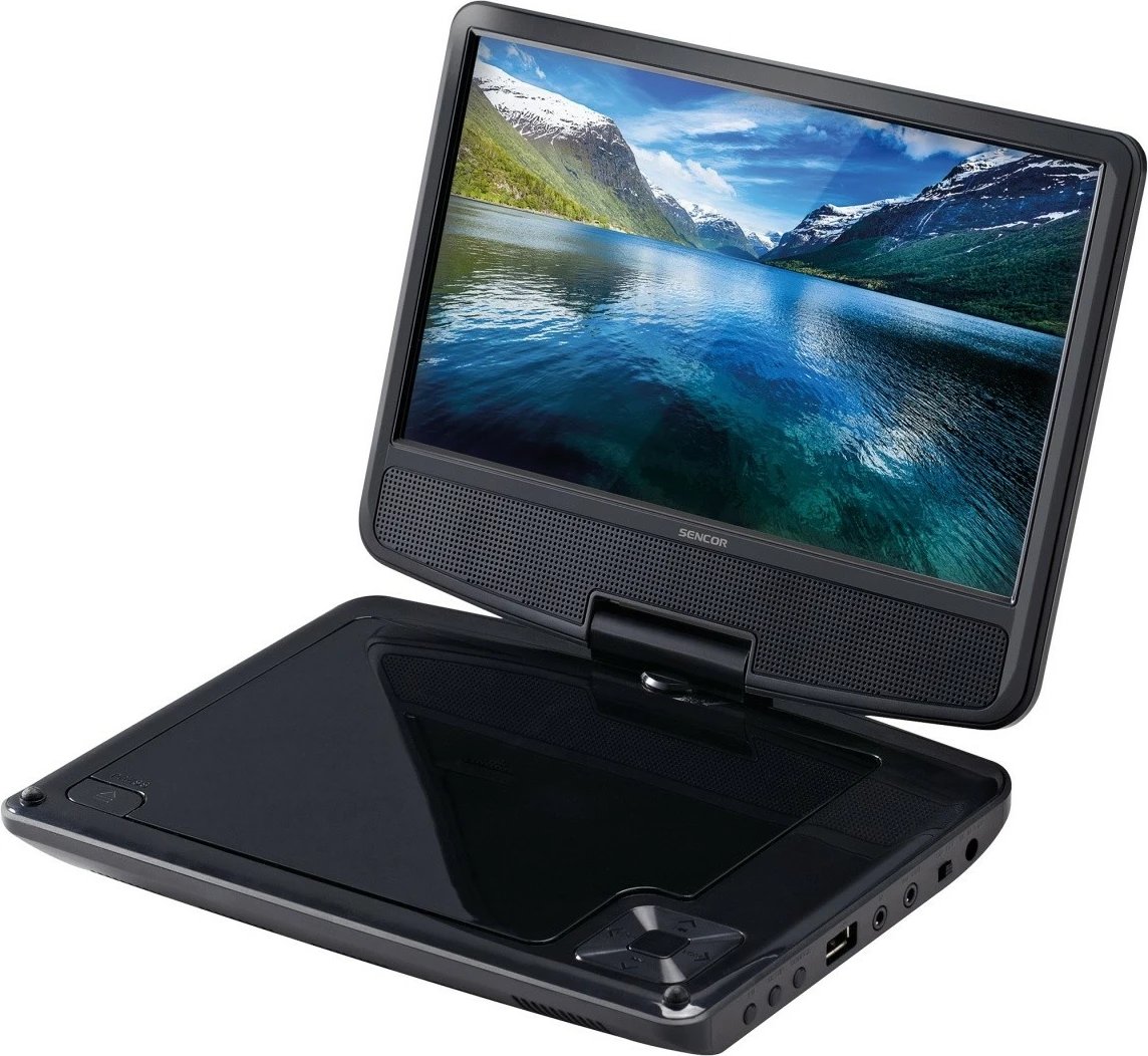 DVD Player portativ Sencor SPV 2920, 9 inç, Ekran i rrotullueshëm, i zi DVD Player portativ Sencor SPV 2920, 9 inç, Ekran i rrotullueshëm, i zi