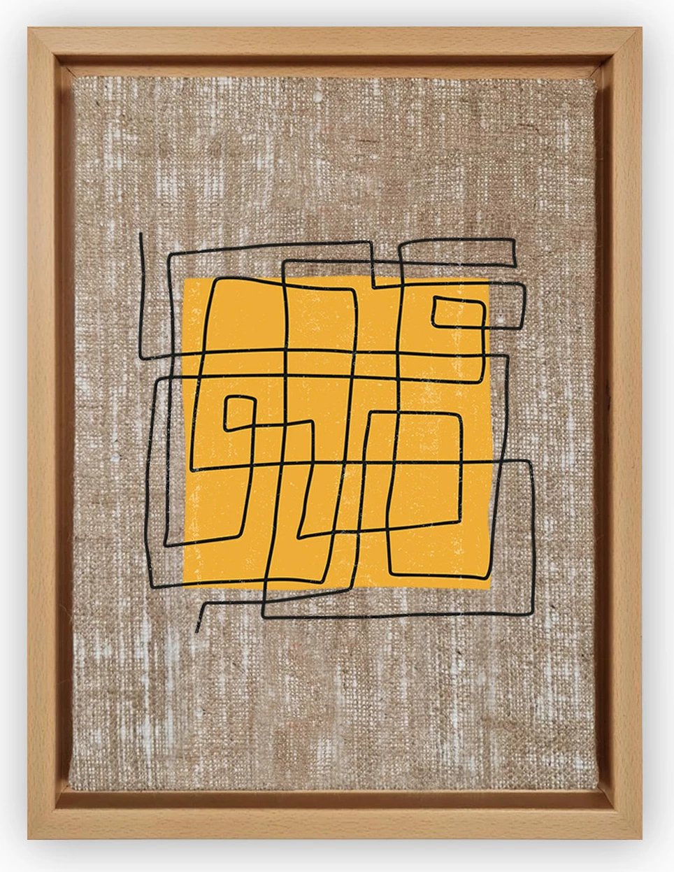 Pikturë dekorative në kanavacë, shumëngjyrëshe, Wallity, LNJ418157359442, 36x46cm