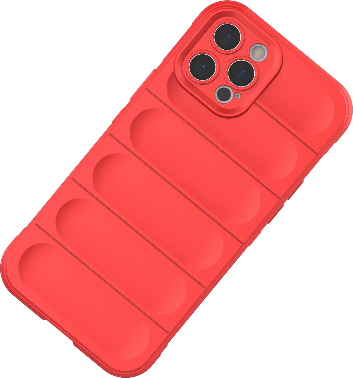 Mbështjellës Hurtel Magic Shield Case për iPhone 12 Pro Max, fleksibil, i blinduar, Kaltër e errët
