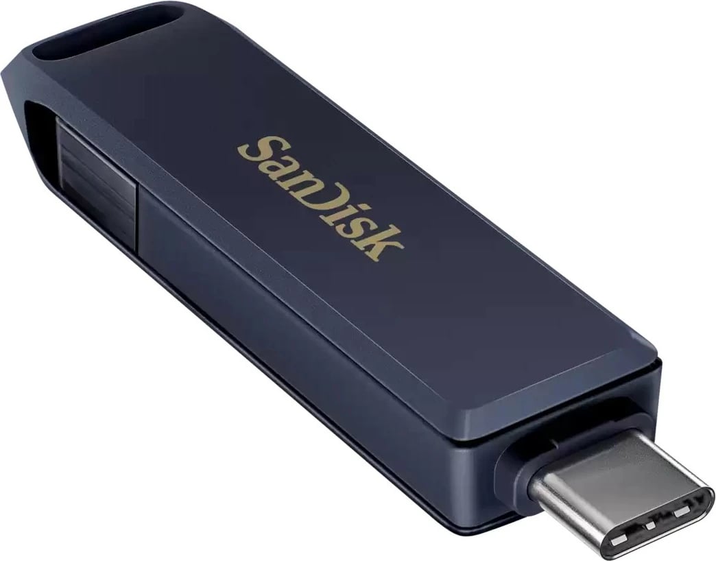 USB flash SanDisk iXpand 256GB, USB Type-C/Lightning, 3.2 Gen 1, Blu