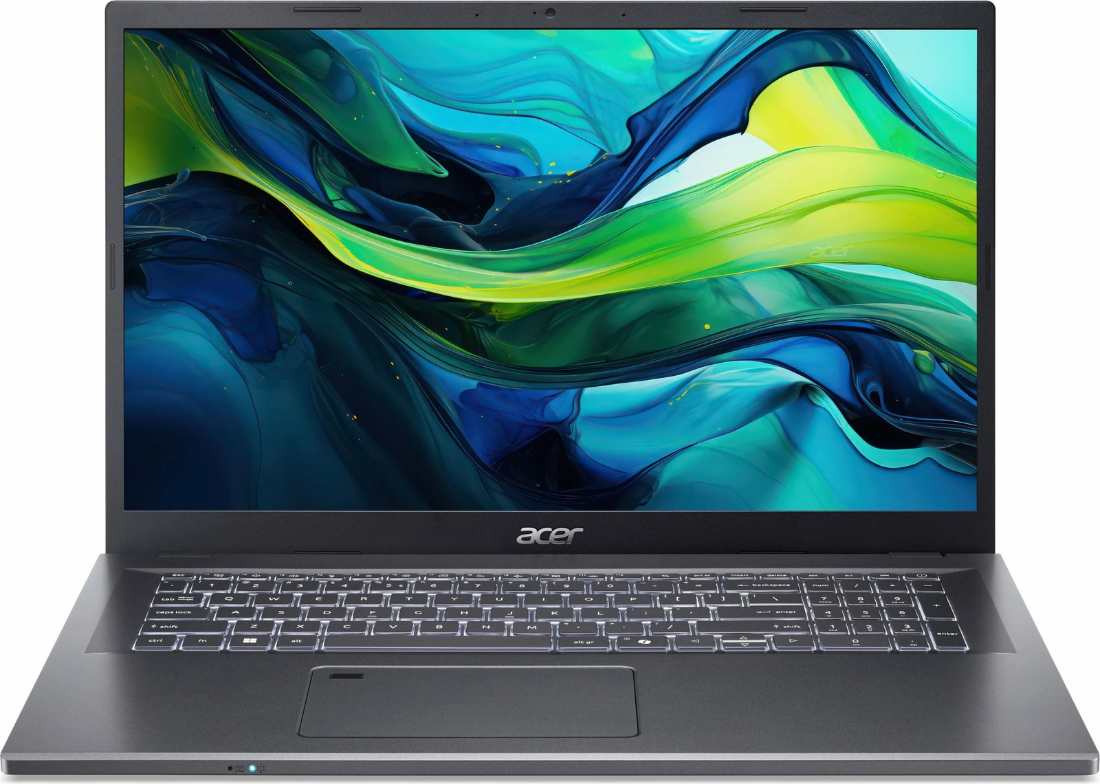 Laptop Acer Aspire 17 A17-51M-76B8, Intel Core 7 150U, 32GB RAM, 17.3" Full HD, gri