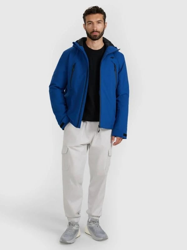 Jakne për meshkuj 4F, gri