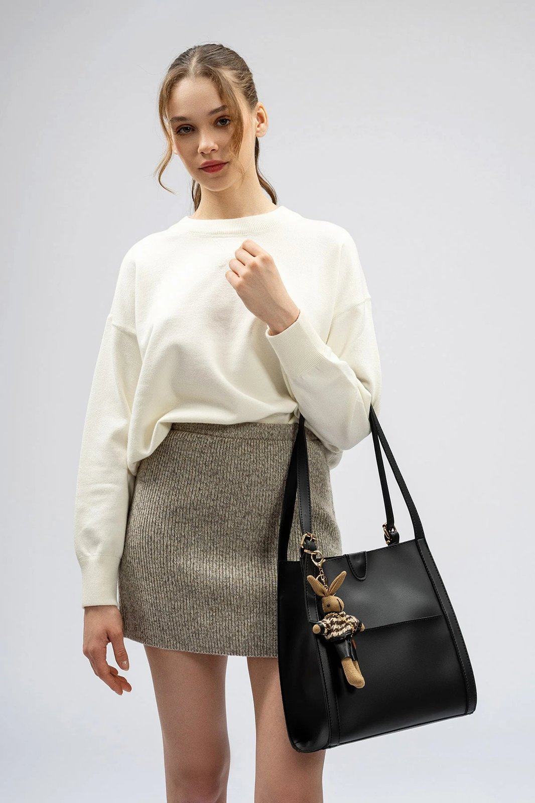 Torba Tote Lucky Bees, 352, e zezë