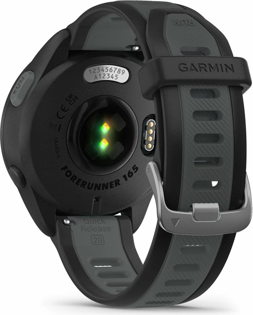 Smartwatch Garmin Forerunner 165 Music, e zezë