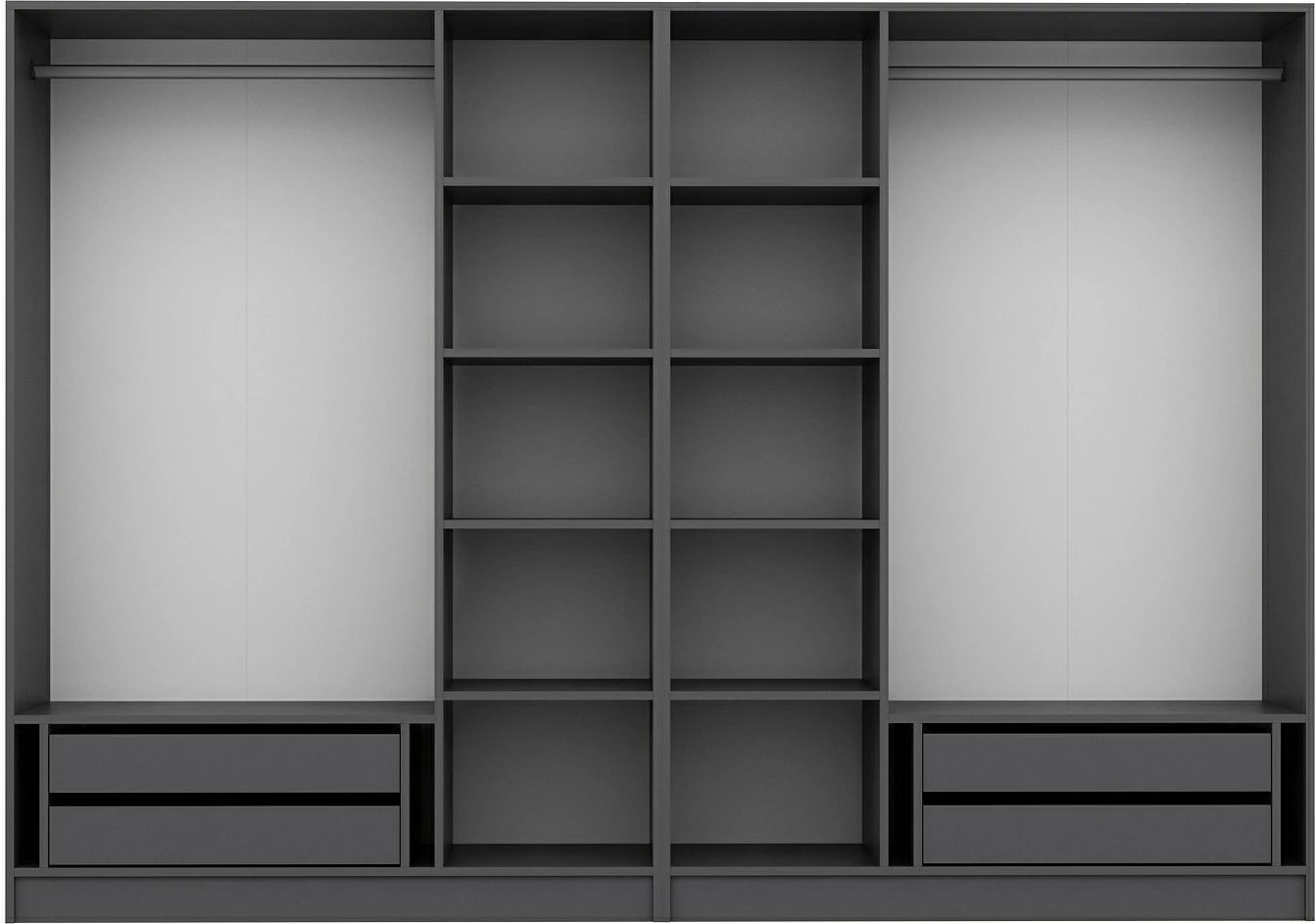 Dollap garderobe Fume, Skye Decor, Kale Plus - 7805